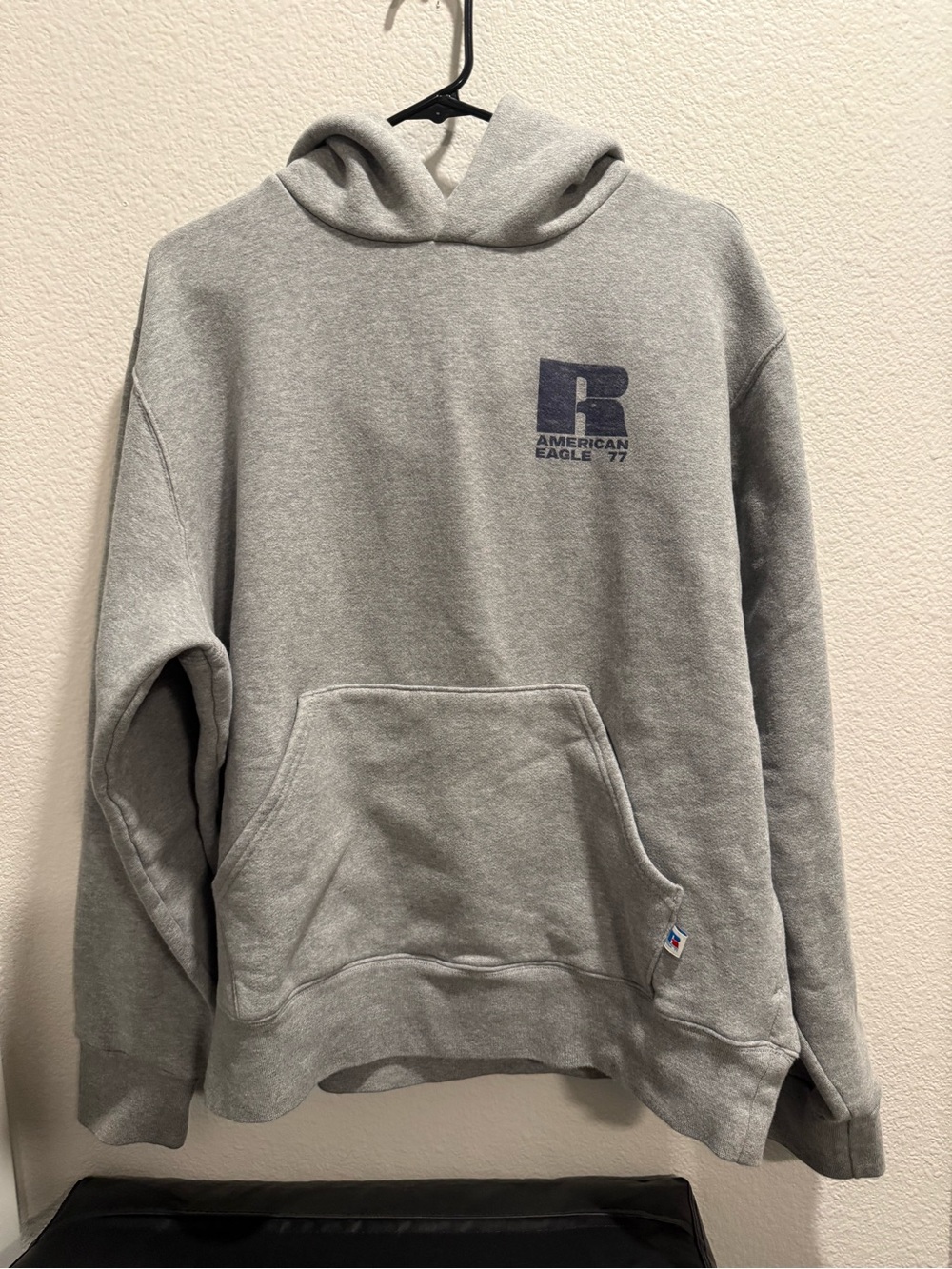 Russell Athletic x American Eagle 77 Men's Gray Hoodie